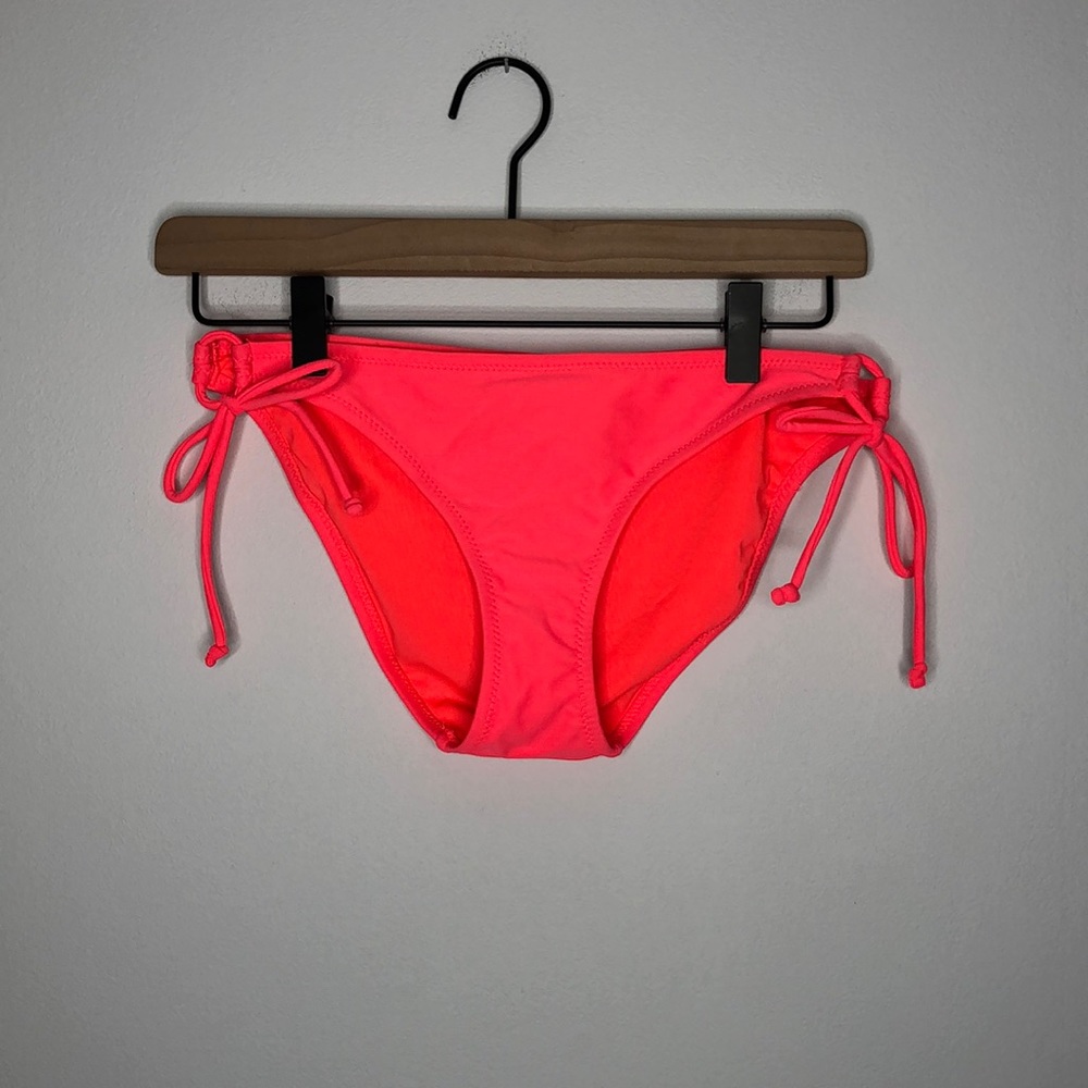 NWT American Eagle Bikini Bottom Pink with Ties M